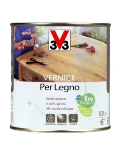 Compra Adesso Vernice per legno - toni legno - aspetto opaco- wengè - 0,5 litri